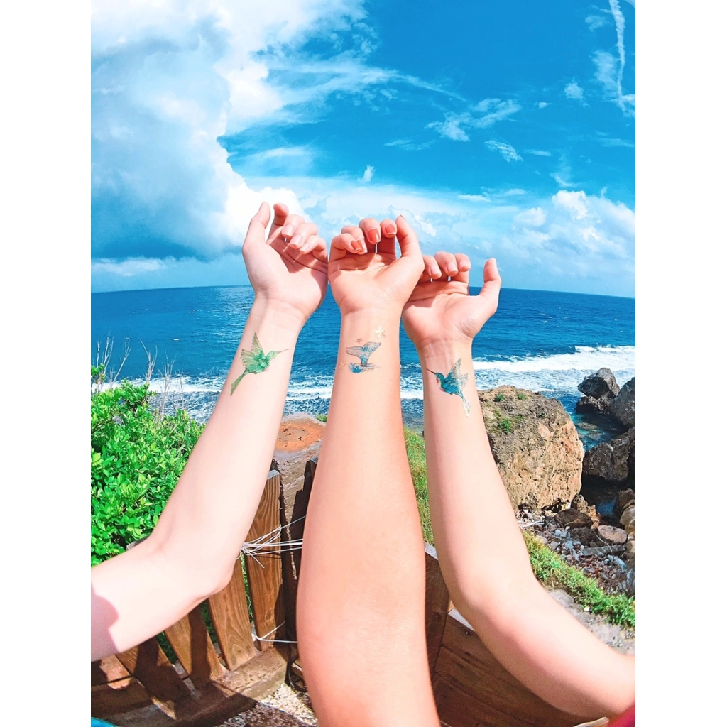 PAPERSELF Temporary tattoo - Hummingbird