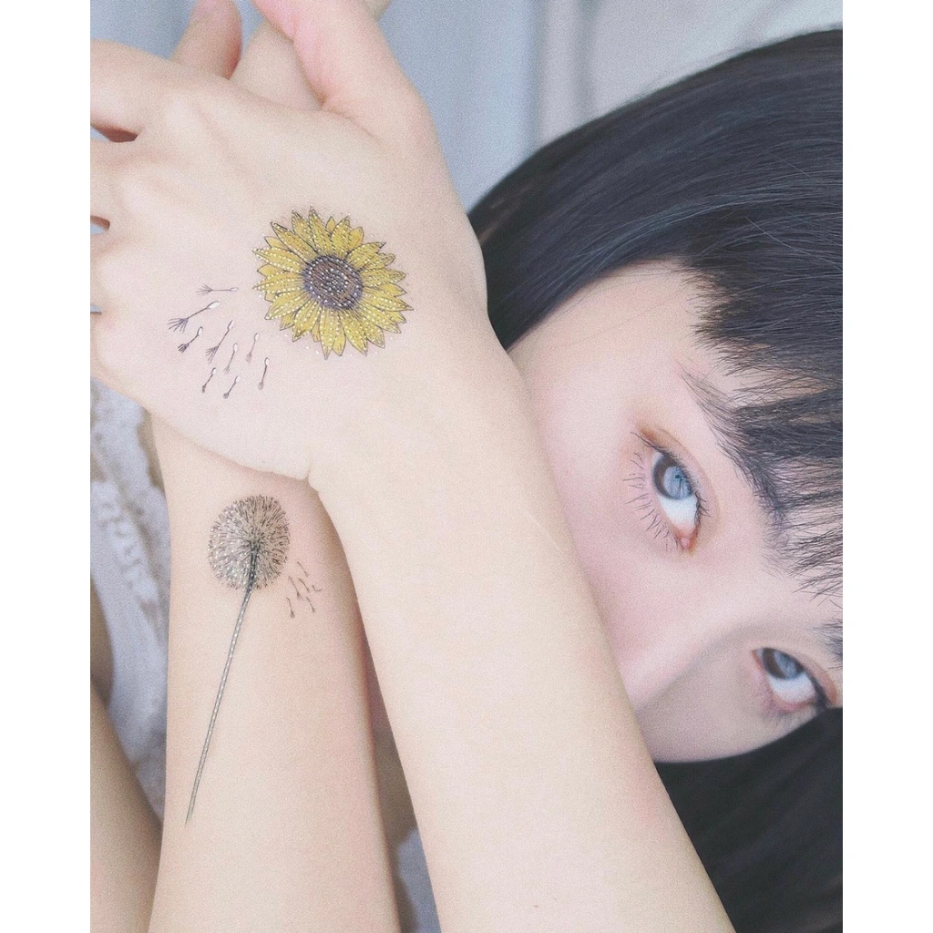 PAPERSELF Temporary Tattoo - Spring Flowers