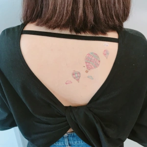 PAPERSELF Temporary tattoo - Air Balloons