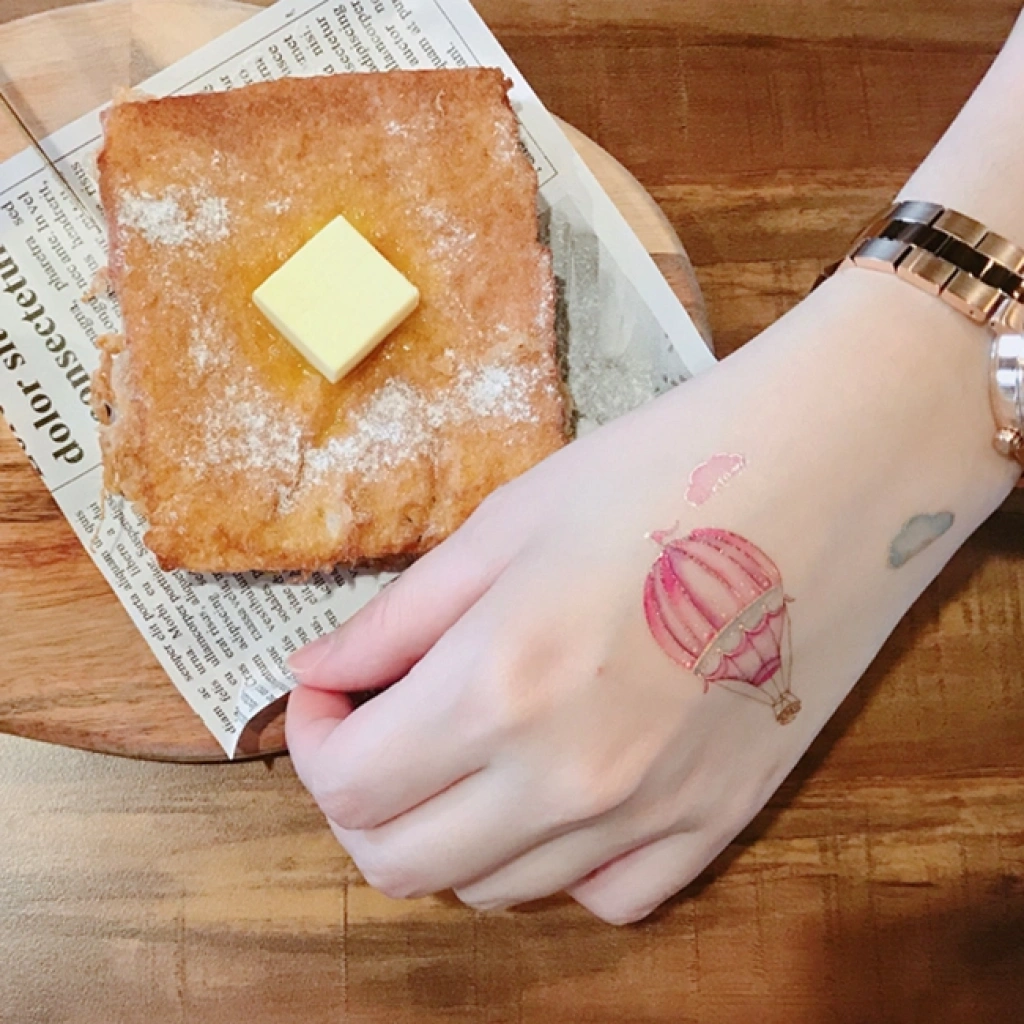 PAPERSELF Temporary tattoo - Air Balloons