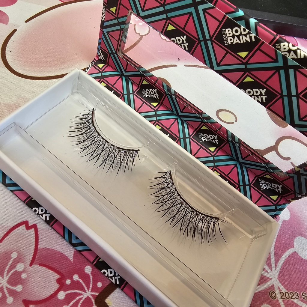 Dublin Body Paint Lashes- Silver Jewels