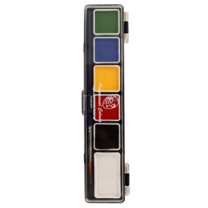 PXP Professional Colours Palette Regular Colours 5 x 3g & 1 x 6g with Brush