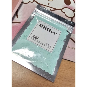 Dublin Body Paint - CNK8010 Chunky Pastel Mint Green Glitter (Vinyl Finish)