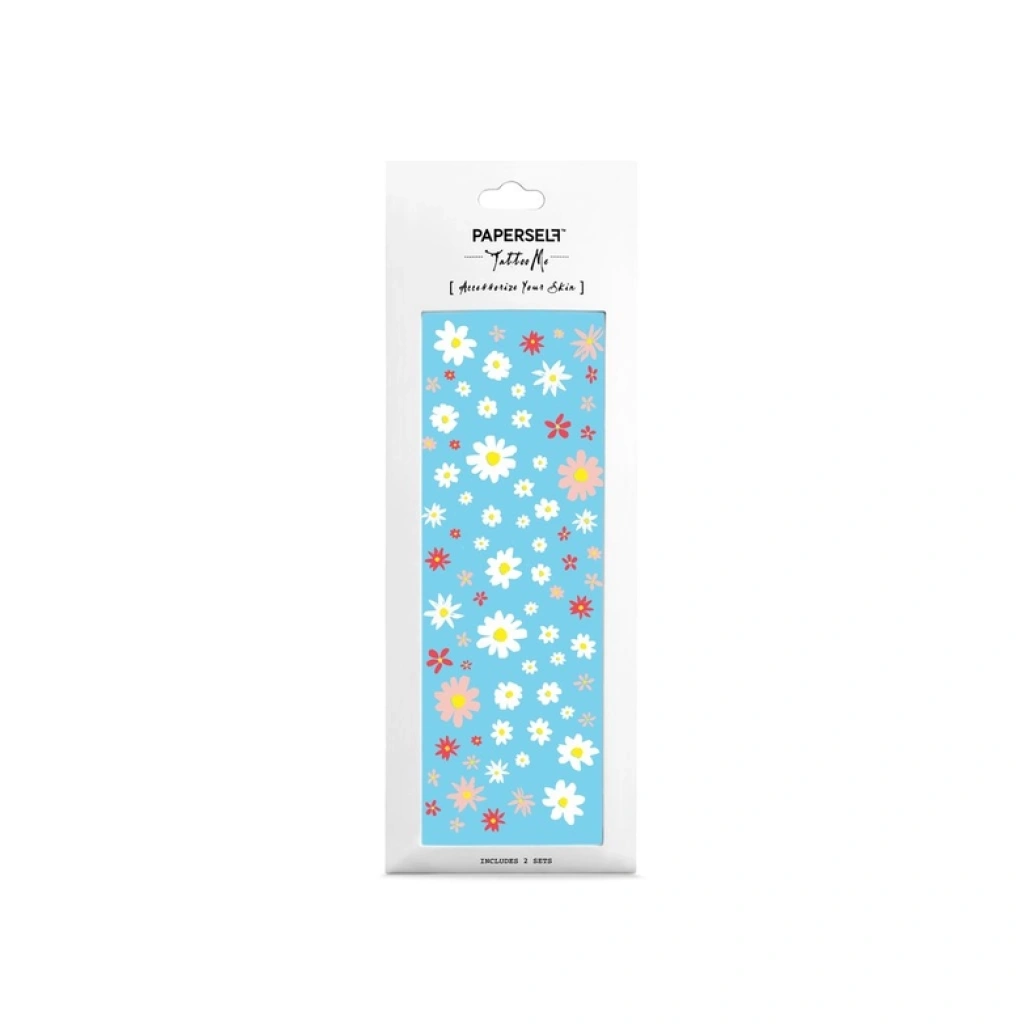 PAPERSELF Temporary Tattoo - Hippie Daisy