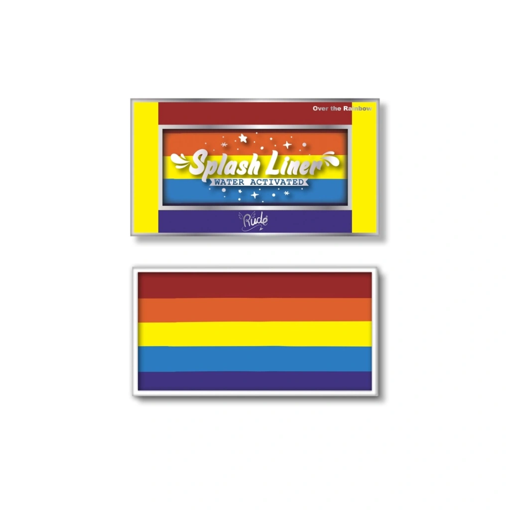 Rude Cosmetics - Splash Liner Water Activated - Over the Rainbow