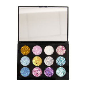 PXP - Palette 12 Chunky Glitter Cream - L'Hiver (Winter)