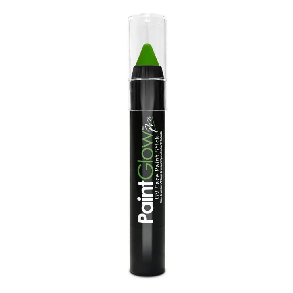 PaintGlow UV Face Paint Stick - UV Green