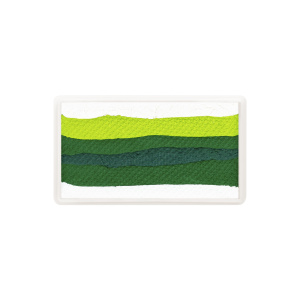 PXP Professional Colours One Stroke - Green Leaves Double Splitcake by Lyudmyla Kotova