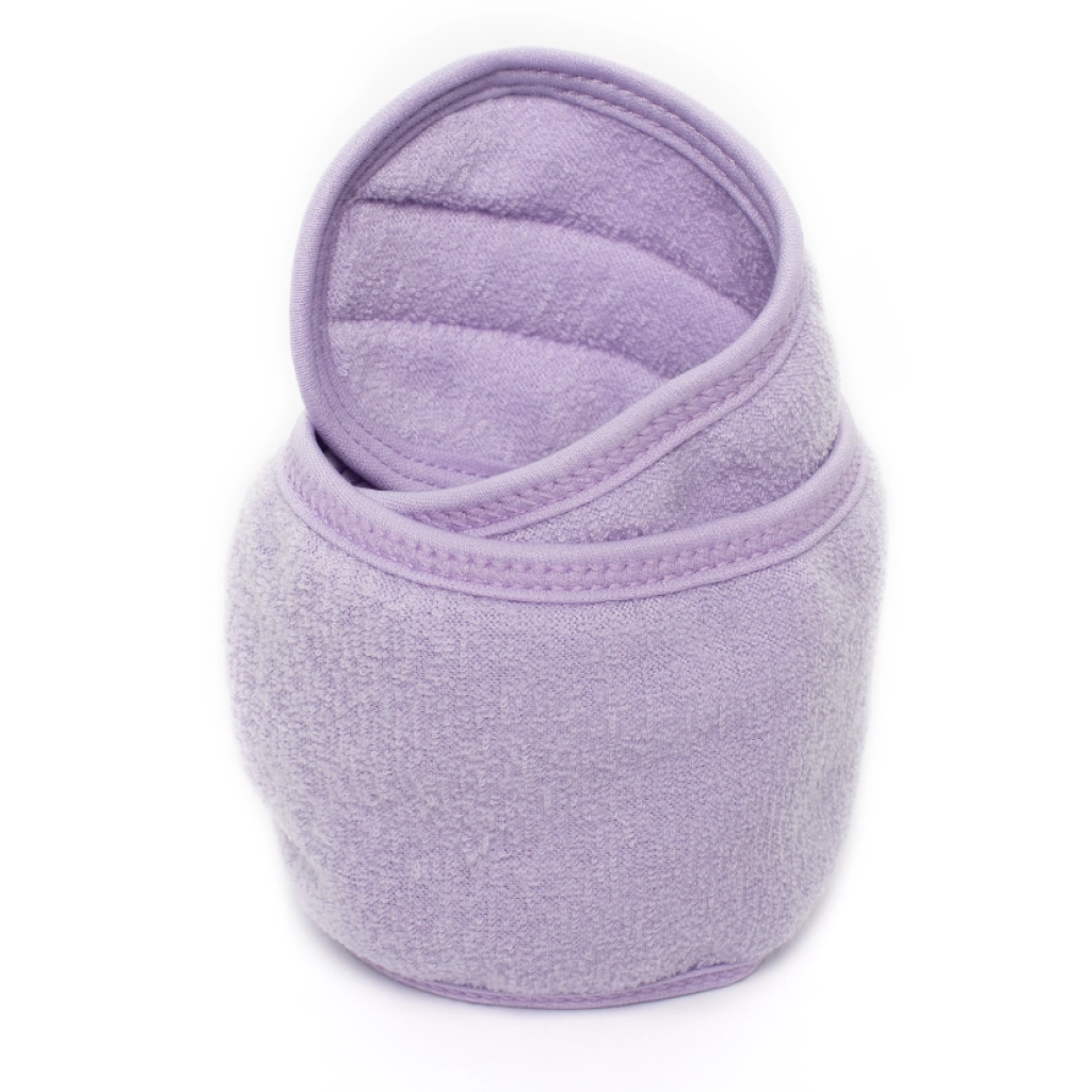 1699 Velcro Hair Band Headband Lavender