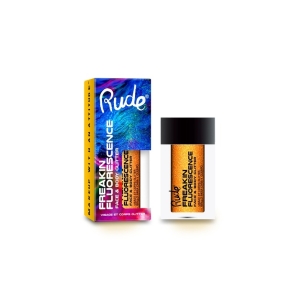Rude Cosmetics - Freakin Fluorescence Neon Face and Body Glitter Insomniac (UV Orange)