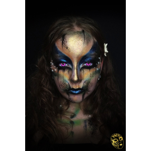 PXP Pressed Duo Chrome Eyeshadow - Golden Dragon