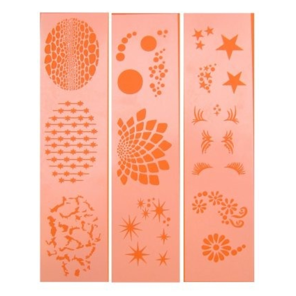 PXP Stencil - Mini Starter Stencil Set (3 pieces/20+ shapes)