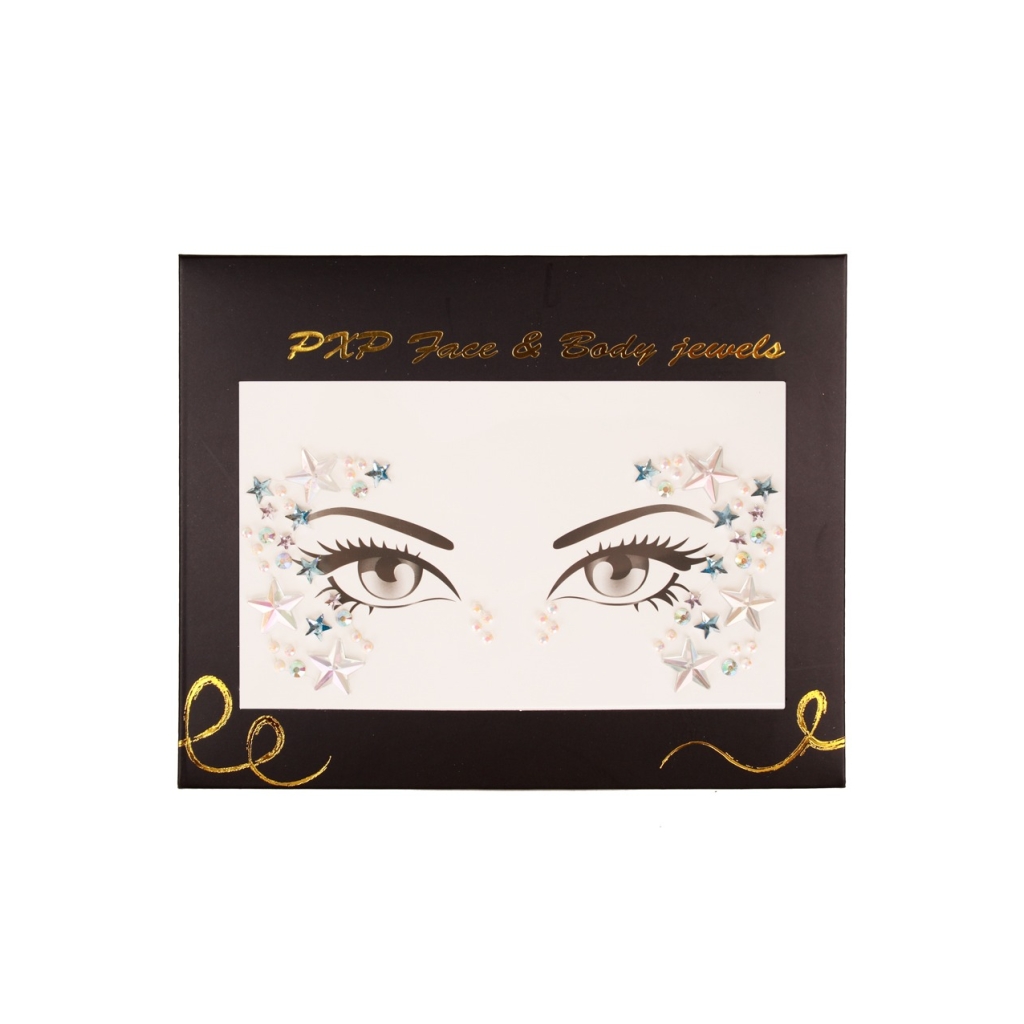 PXP Face & Body Jewels - Stars and Pearls - Model R