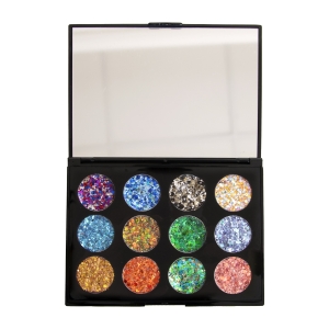 PXP - Palette 12 Chunky Glitter Cream - L'Automne (Autumn)