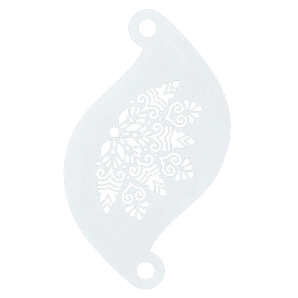 Superstar Stencil - Ice Crown