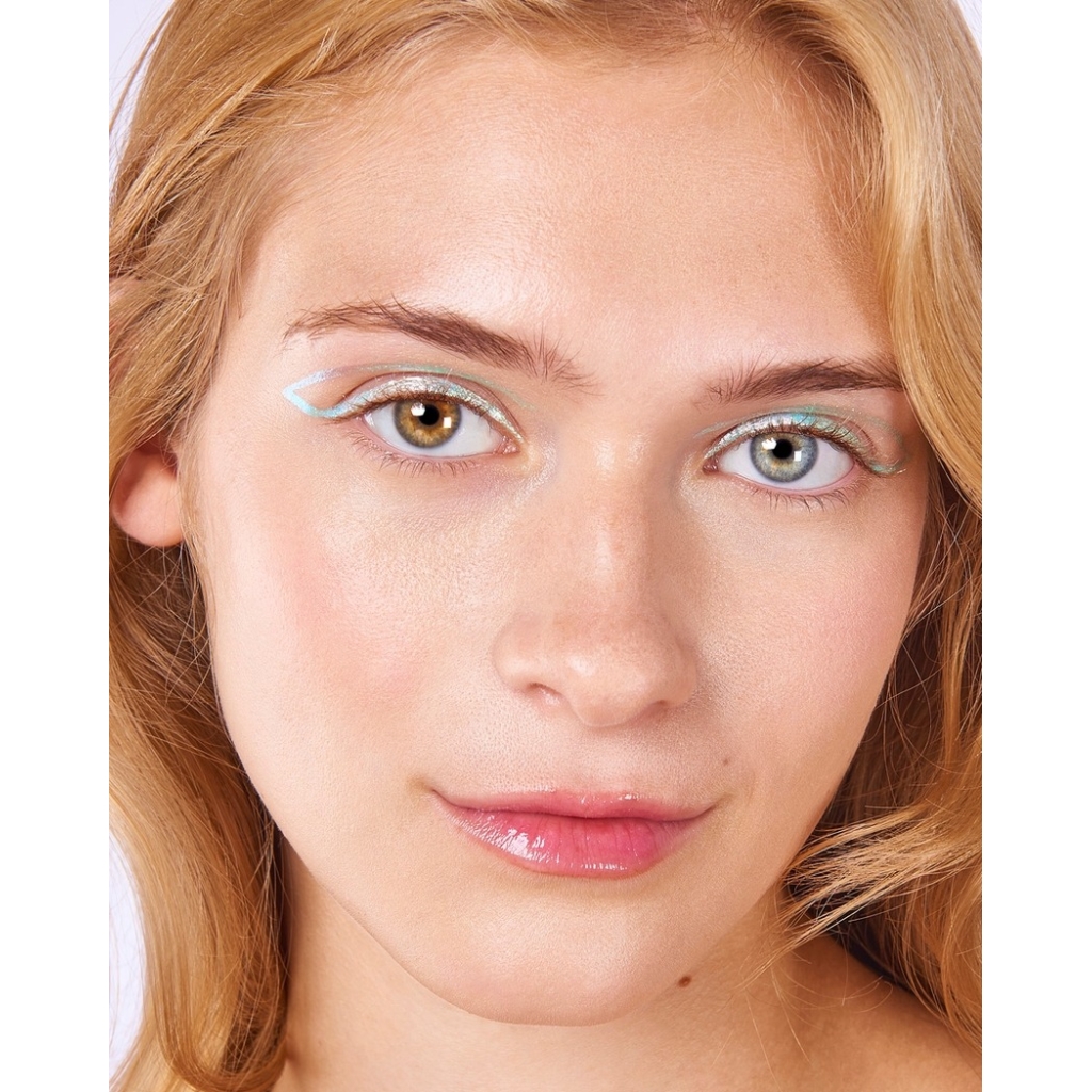 Unicorn Snot- Kirakira Glitter Freckles/Glitter eyeliner - Shook (Silver Mint)