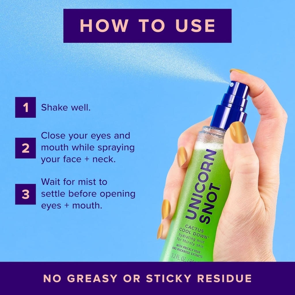 Unicorn Snot- Cactus Cool Down (Hydrating Face Mist)