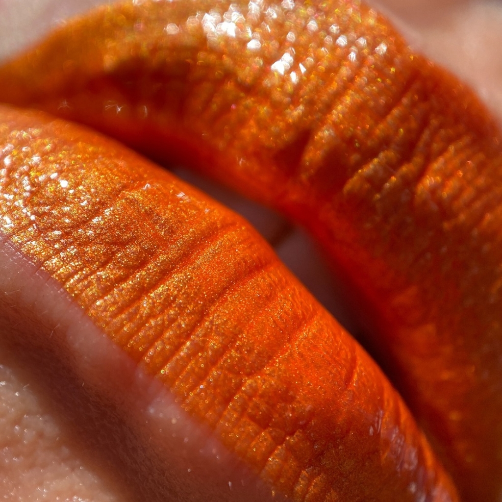 Unicorn Snot- Liquid Metal Lip Paint - Blaze (Sunset Orange)