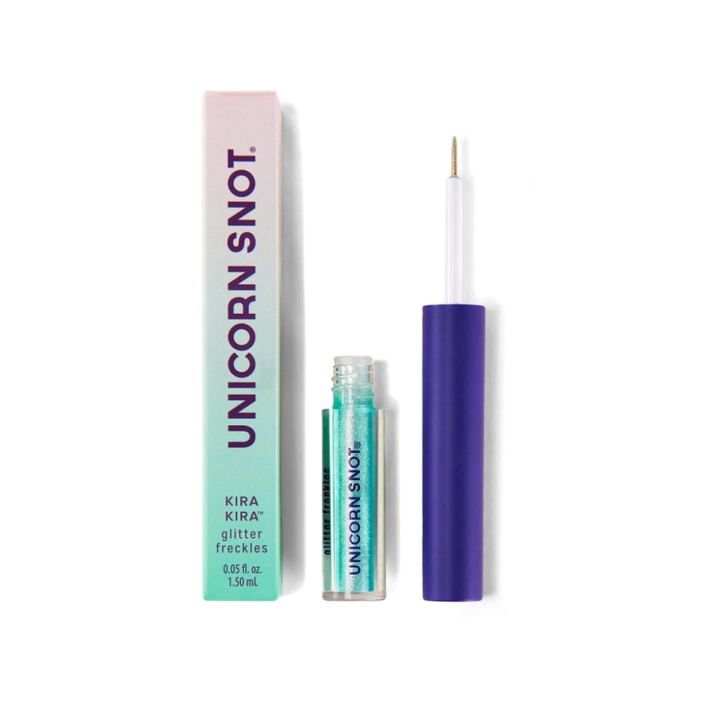 Unicorn Snot- Kirakira Glitter Freckles/Glitter eyeliner - Shook (Silver Mint)
