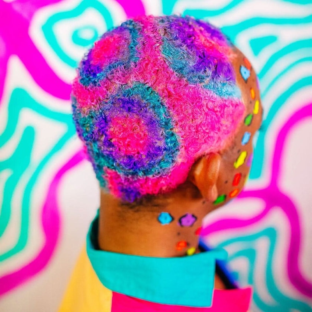 Unicorn Snot - Wash Out Hair Paint - SNAP Aqua Blue