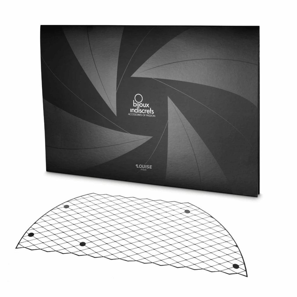 Bijoux Indiscrets Face Sticker Masks - Louise (Netting)