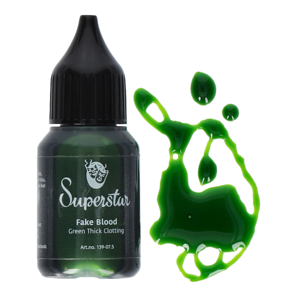 Superstar Fake Blood Green Thick Clotting 20ml