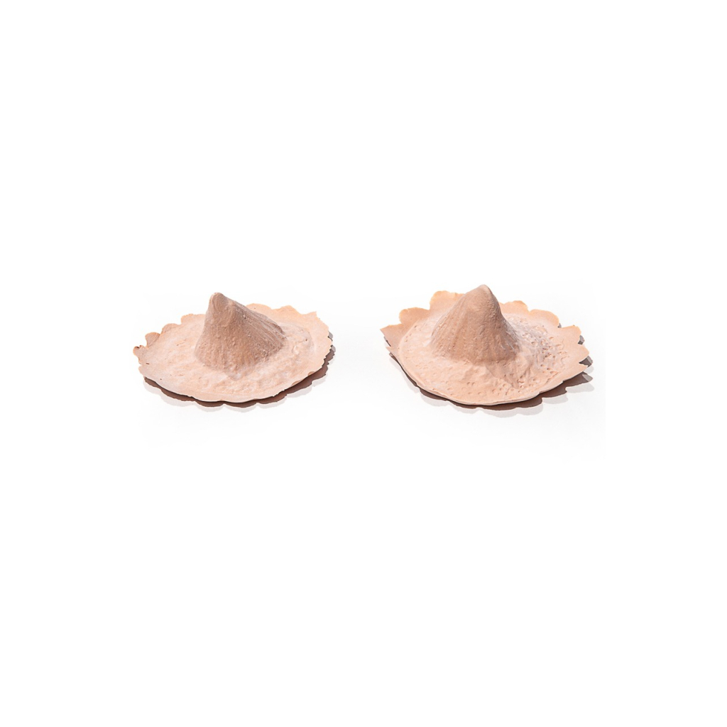 PXP Latex Horns Flat (4cm) Prosthetics