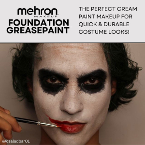 Mehron Foundation Greasepaint - White (14g/38g)