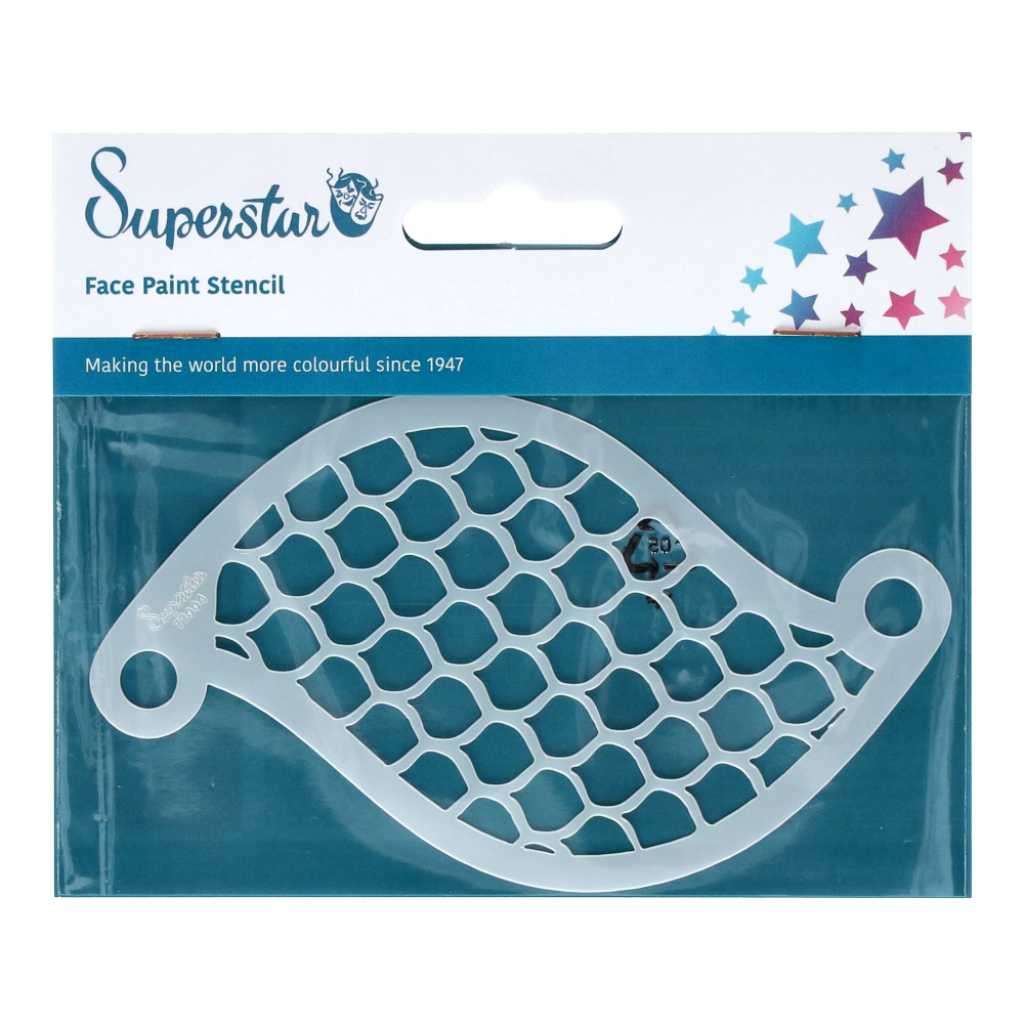 Superstar Stencil - Mermaid Scales
