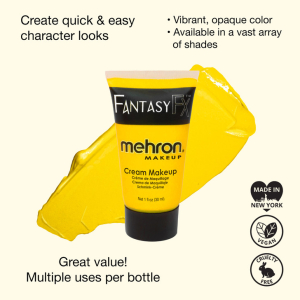 Mehron Fantasy FX Cream Makeup - Yellow