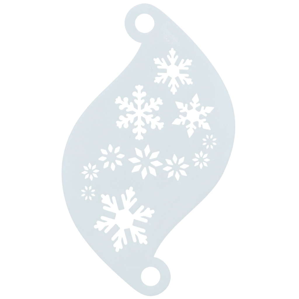 Superstar Stencil - Snowflakes