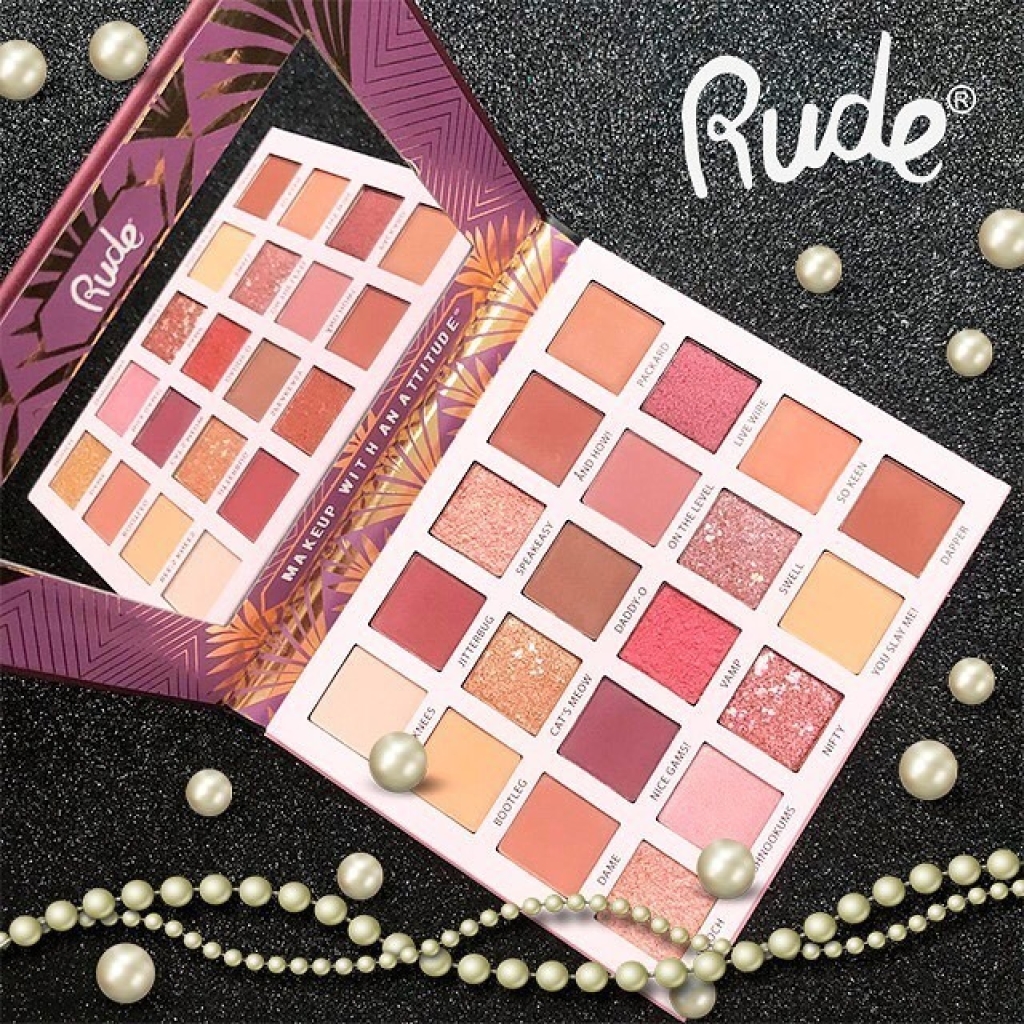 Rude Cosmetics - The Roaring 20's Eyeshadow Palette - Carefree