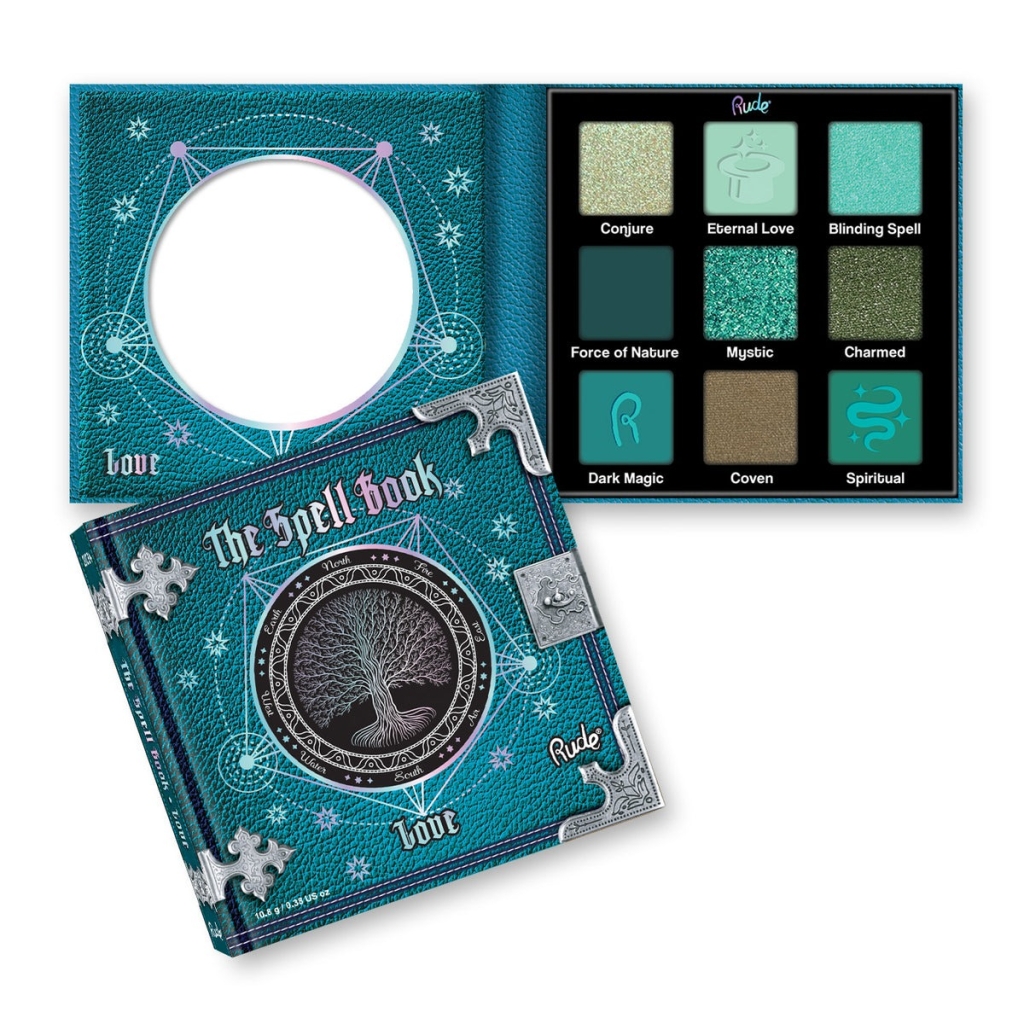 Rude Cosmetics – The Spell Book Eyeshadow Palette - Love