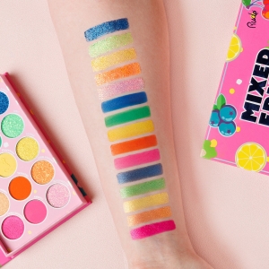 Rude Cosmetics – Mixed Fruit Neon & Bright Palette (Matte, Metallic & Glitter)