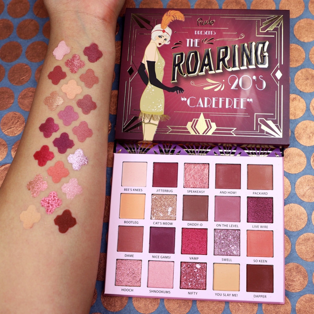 Rude Cosmetics - The Roaring 20's Eyeshadow Palette - Carefree