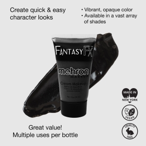 Mehron Fantasy FX Cream Makeup - Black