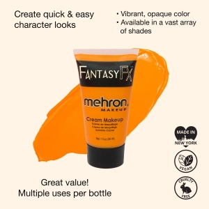Mehron Fantasy FX Cream Makeup - Orange