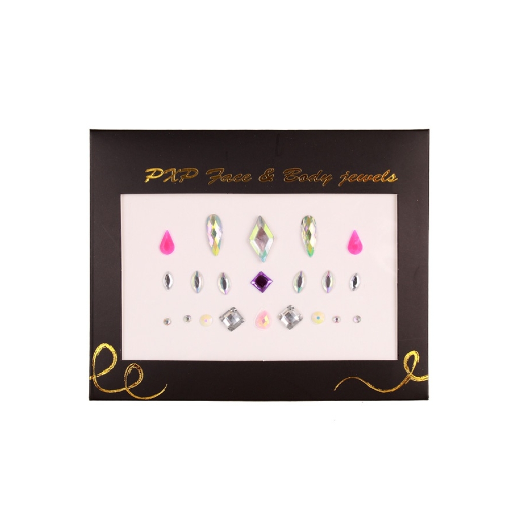 PXP Face & Body Jewels - Variables in Pink