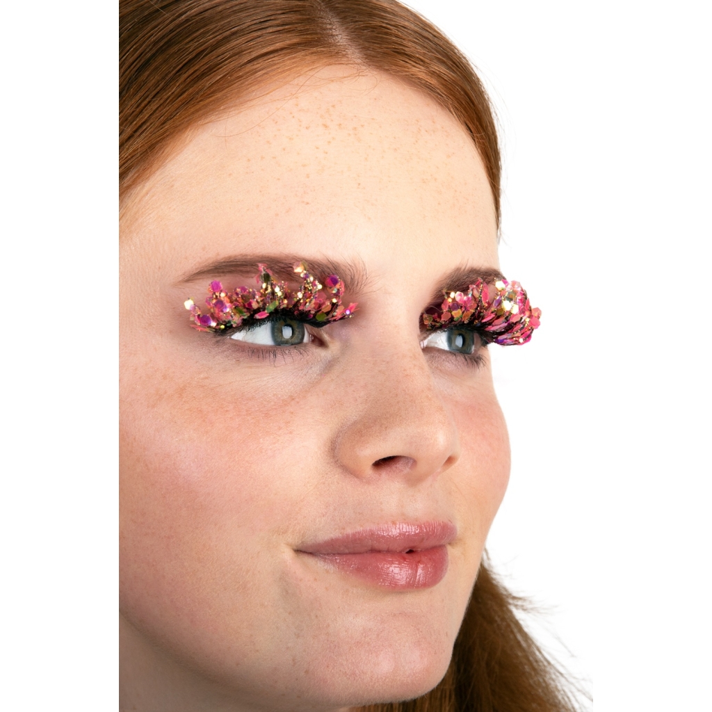 PXP Glitter Lashes Calypso Fairy Iridescent Neon UV