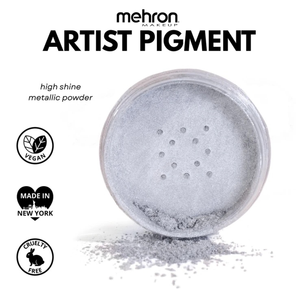 Mehron Artist Pigment - Metallic FX - Silver
