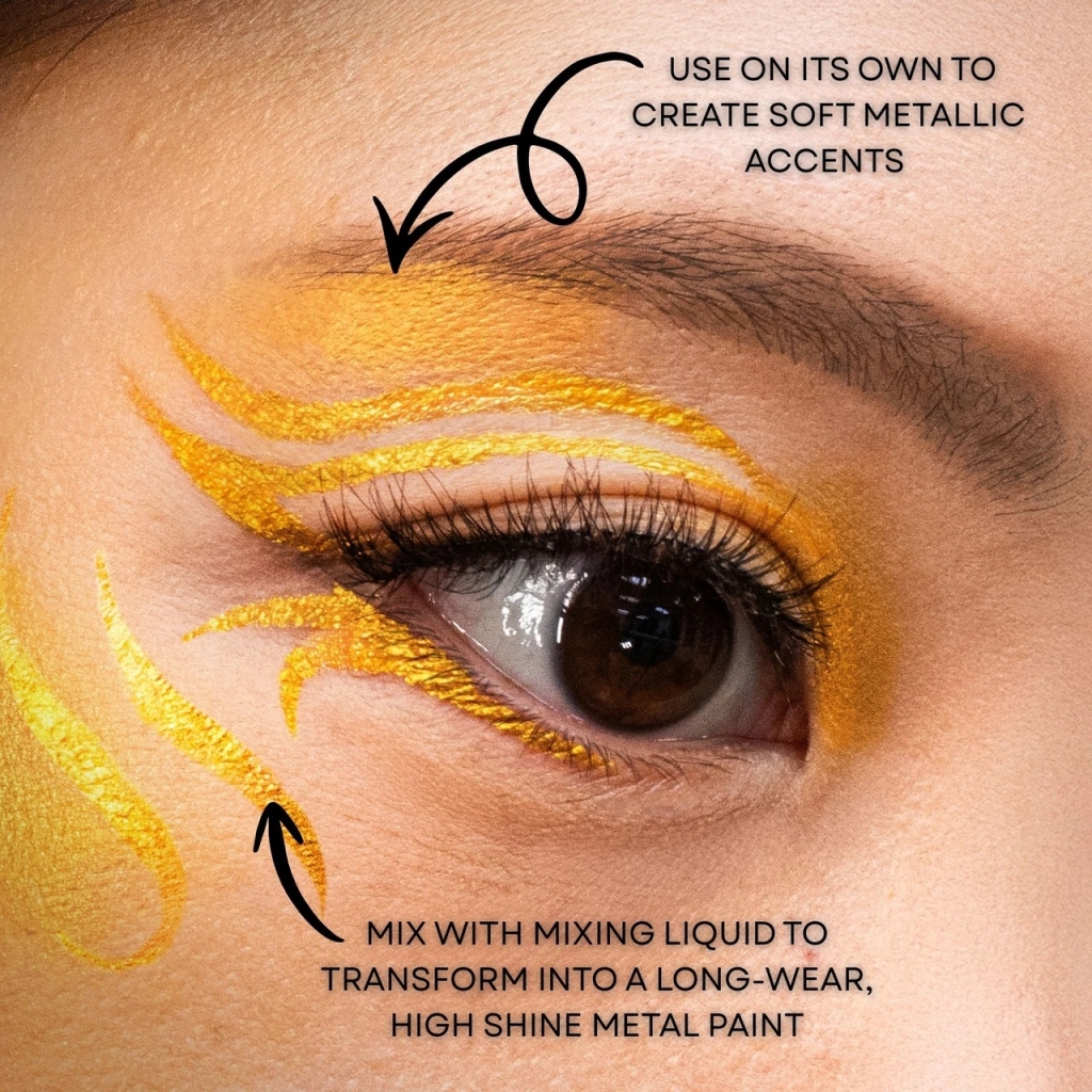 Mehron Artist Pigment - Metallic FX - Yellow Gold