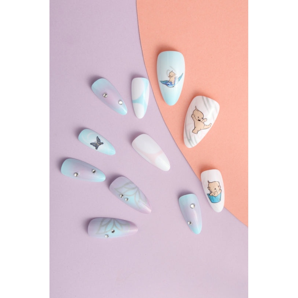 Never Have I Ever - Press on Nails - Aura Kewpie