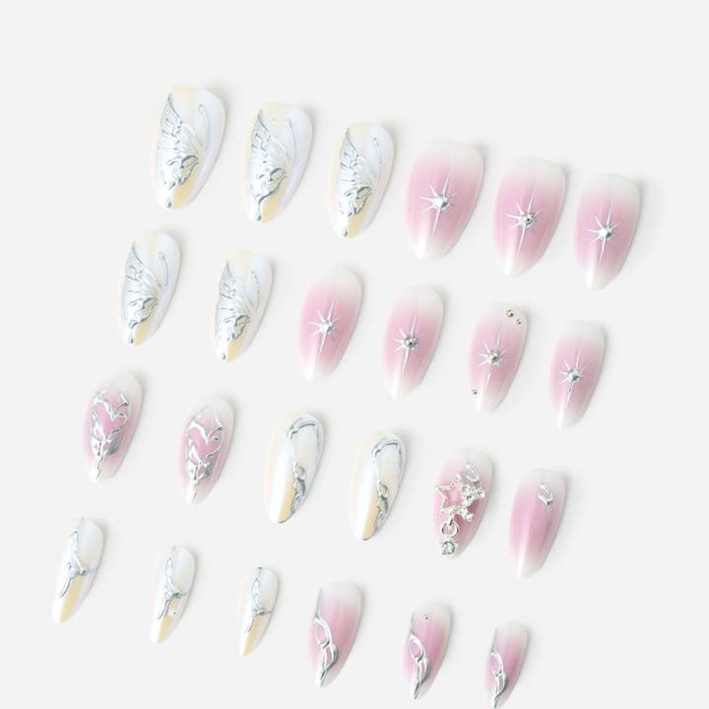 Never Have I Ever - Press on Nails - Fairy Wing (Almond)