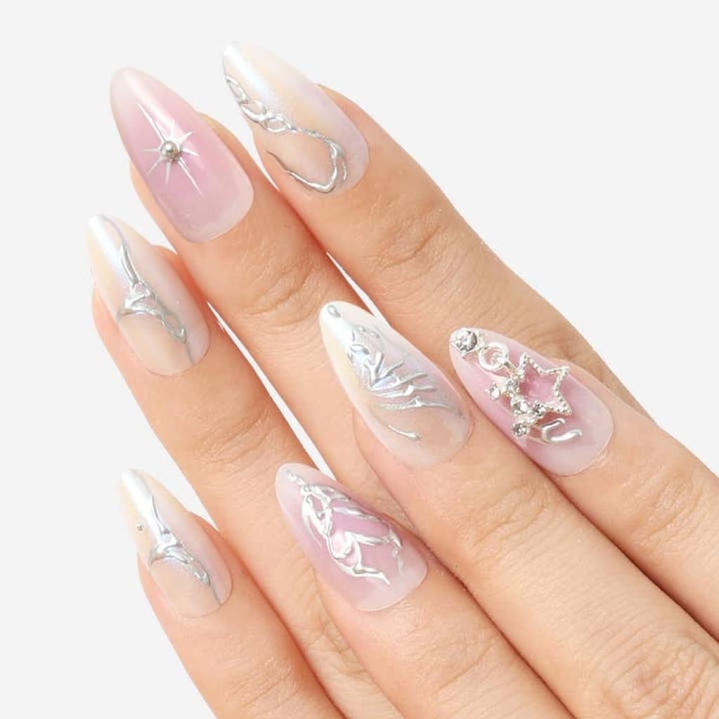 Never Have I Ever - Press on Nails - Fairy Wing (Almond)