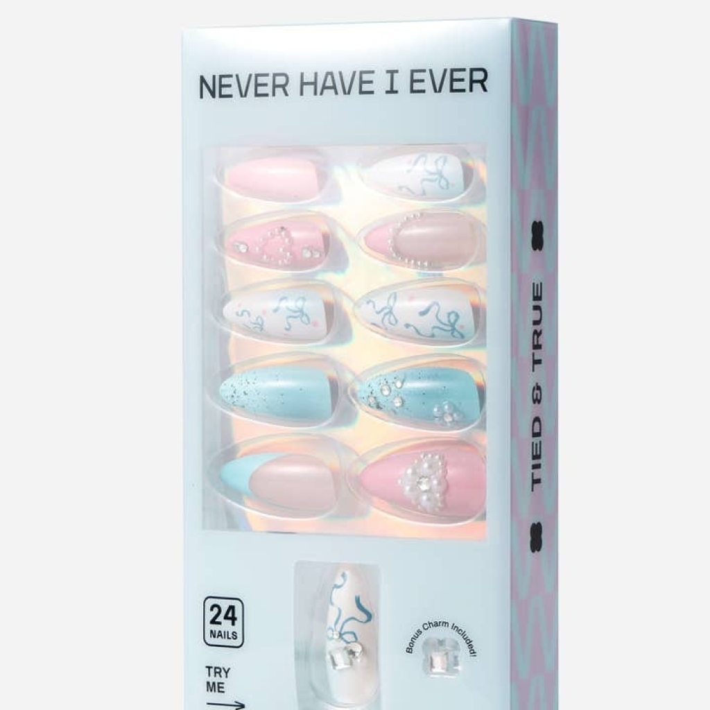 Never Have I Ever - Press on Nails - Tied and True (Almond)
