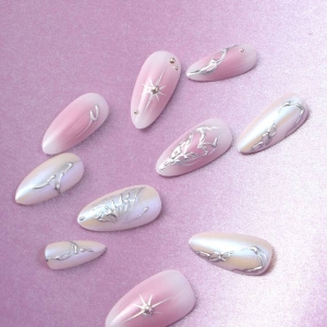 Never Have I Ever - Press on Nails - Fairy Wing (Almond)