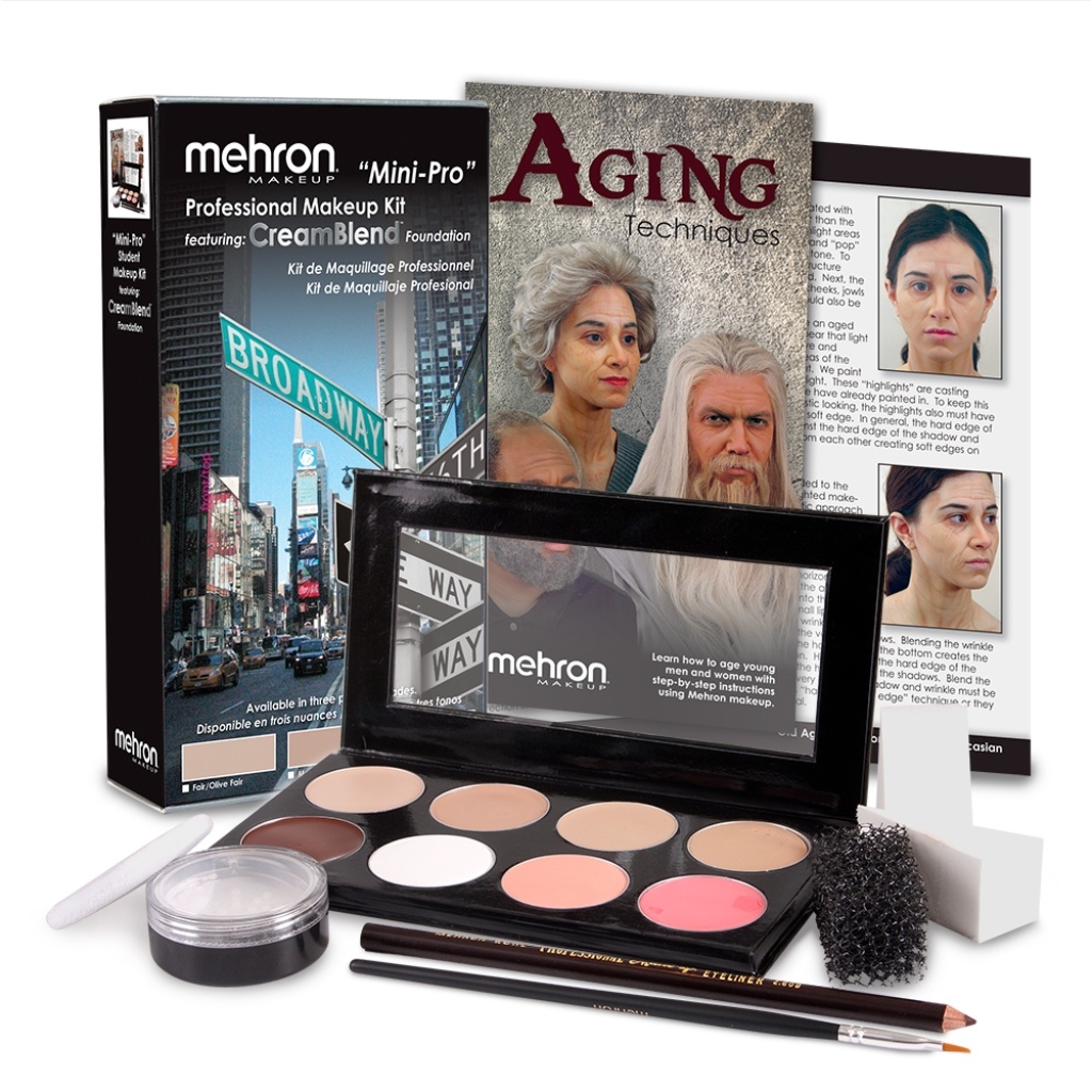 Mehron Mini-Pro Student SFX Makeup Kit - Fair/Olive