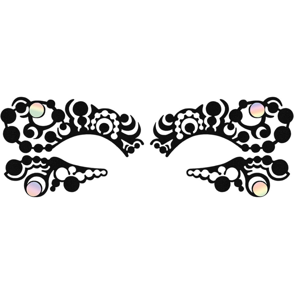 Face Lace - Opt Art