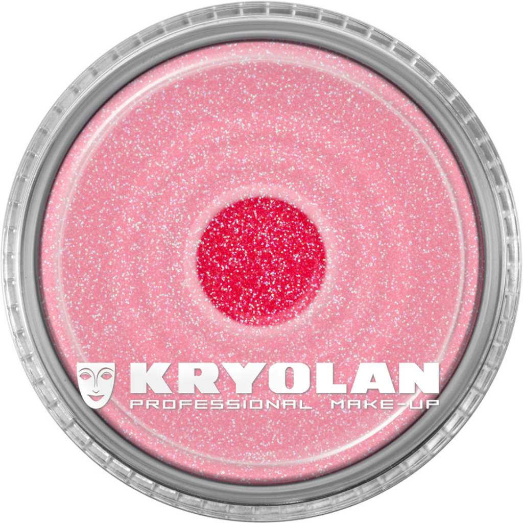 Kryolan Polyester Glimmer Coarse - PAstel Red (glitter)
